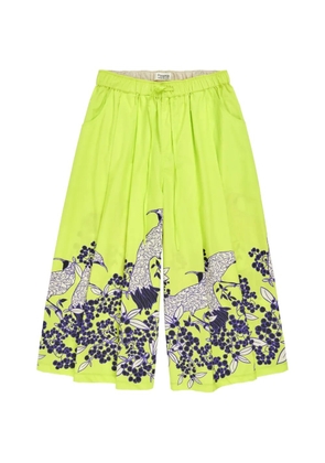 PSOPHIA floral-print palazzo trousers - Green