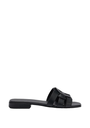 Furla Summer leather sandals - Black