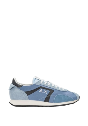 Sun68 suede-panelled sneakers - Blue