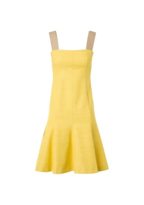 Akris Punto sleeveless mini dress - Yellow
