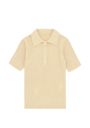 Fortela Camille half-button polo top - Neutrals