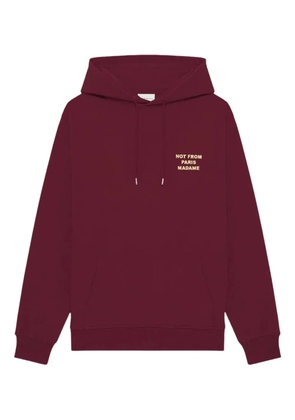 Drôle De Monsieur pouch pocket hoodie - Red