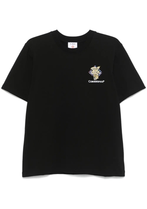 Casablanca printed T-shirt - Black