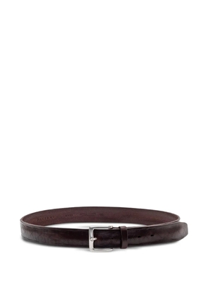 Orciani Bull Soft buckle belt - Brown