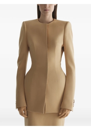 Mugler Hourglass jacket - Neutrals