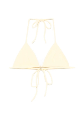 FAE SWIM Honey bikini top - Yellow