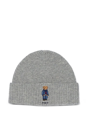 Polo Ralph Lauren Bear beanie hat - Grey