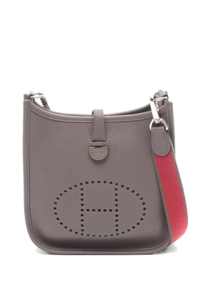 Hermès Pre-Owned 2016 23 Evelyn Poche III clemence leather shoulder bag - Grey