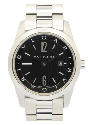 Bvlgari Pre-Owned 2010s Solotempo watch 30mm - Black