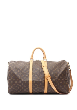 Louis Vuitton Pre-Owned 1997 Monogram Keepall Bandouliere 55 travel bag - Brown