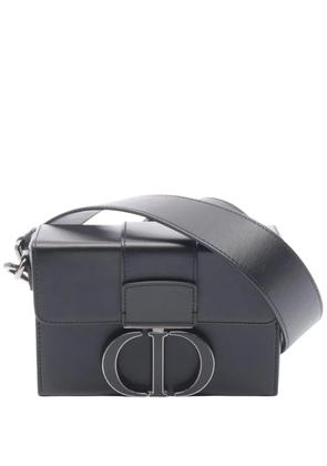 Christian Dior Pre-Owned 2021-2026 Leather 30 Montaigne Box Bag crossbody bag - Black
