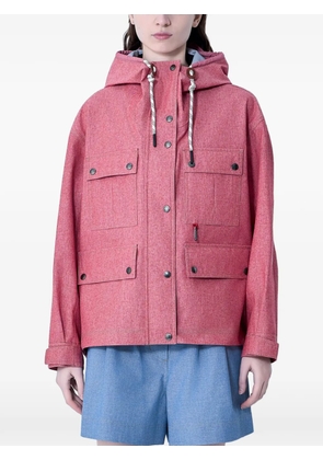 Moncler Grenoble Beziers hooded jacket - Red