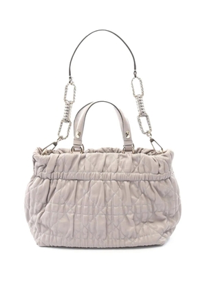 Christian Dior Pre-Owned 2010-2026 Cannage Delices satchel - Purple