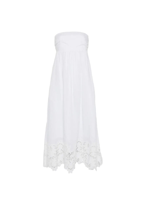 Max Mara Scena lace midi dress - White