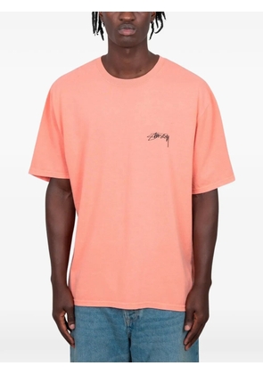 Stüssy serpent-print T-shirt - Orange