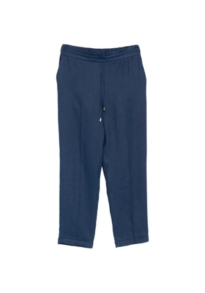 Amina Rubinacci Milo drawstring-fastening trousers - Blue