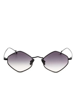 Eyepetizer Canar geometric-frame sunglasses - Black