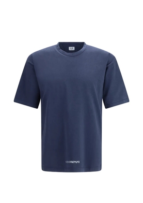 C.P. Company logo-print T-shirt - Blue