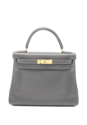Hermès Pre-Owned 1993 28 Kelly leather tote bag - Grey