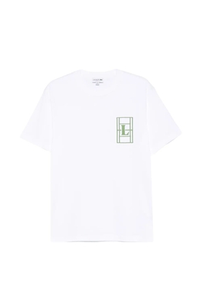 Lacoste embroidered T-shirt - White