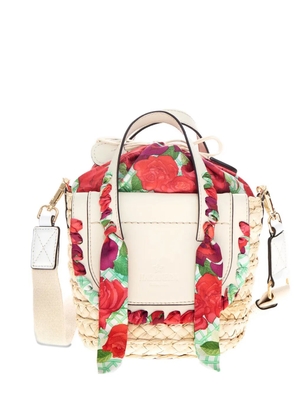 CUBA LAB Habanera Silk Roseto tote bag - Neutrals