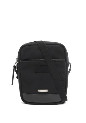 Saint Laurent Pre-Owned 2010s Rivington canvas shoulder bag - Black