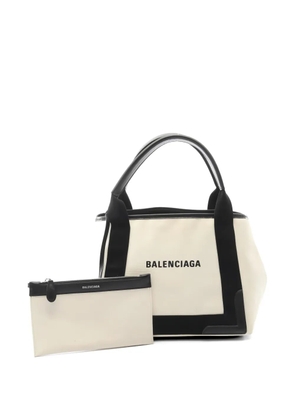 Balenciaga Pre-Owned 2000s S navy Cabas handbag - Neutrals