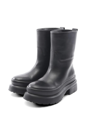 Valentino Garavani Pre-Owned 2010s leather stud boots - Black