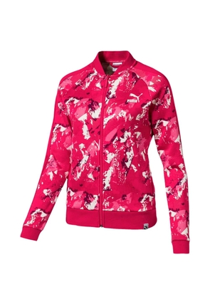 PUMA printed track jacket - Pink