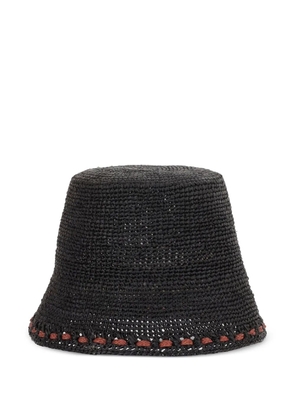 IBELIV Sopra raffia hat - Black