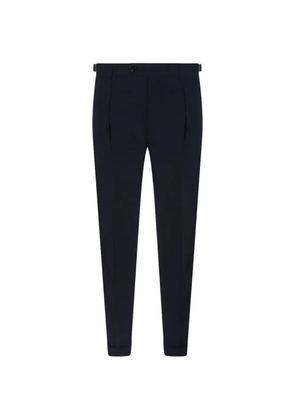 Berwich darted trousers - Blue