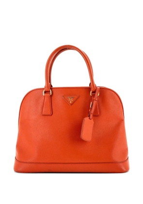 Prada Pre-Owned Open Promenade Bag Saffiano Leather Medium tote bag - Orange