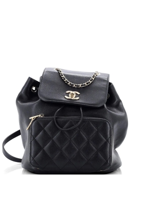 CHANEL Pre-Owned Business Affinity Caviar Small backpack - Black