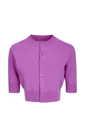 extreme cashmere Nº 474 Super Little cardigan - Purple