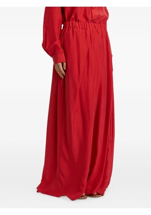 Phisique Du Role elasticated-waistband maxi skirt - Red