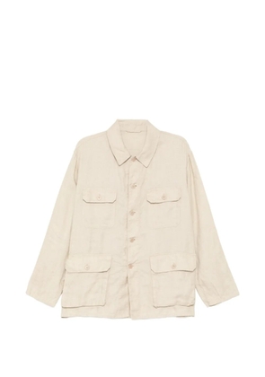 Kaptain Sunshine flap pockets jacket - Neutrals