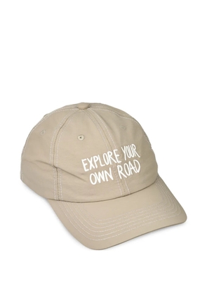 Pas Normal Studios embroidered baseball cap - Neutrals