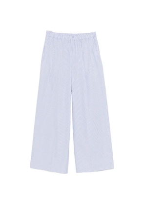 ASPESI striped trousers - White