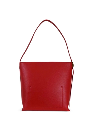 Coccinelle debossed-logo shoulder bag - Red