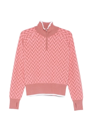 J.Lindeberg Kerla zip sweater - Pink