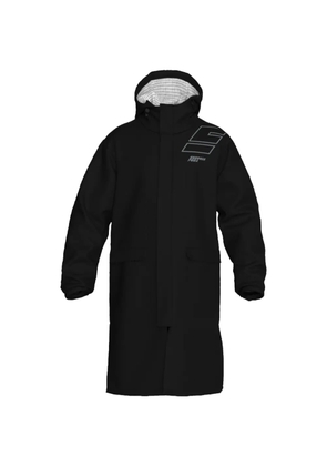 ENERGIA PURA hooded coat - Black