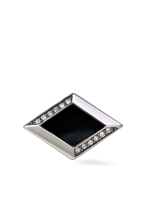 Lark & Berry Clarke diamond cufflinks - Silver
