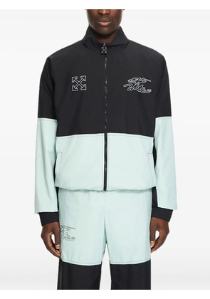 Off-White Marker logo sport jacket - Black