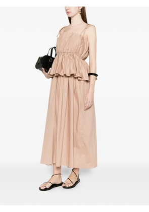TWINSET sleeveless midi dress - Neutrals