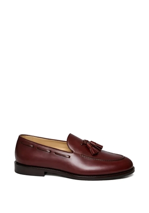 Brunello Cucinelli tassel loafers - Brown