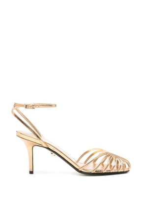Alevì Blake cage sandals - Gold