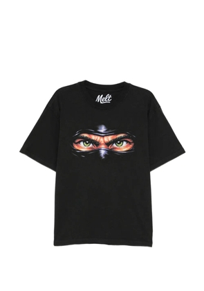 Melt graphic-print T-shirt - Grey