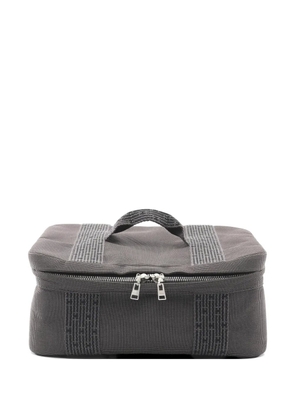 Hermès Pre-Owned 2010s Air Line canvas vanity bag - Grey