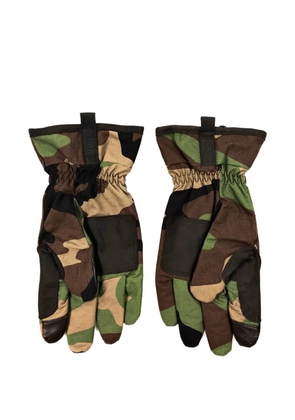 Polo Ralph Lauren camouflage canvas gloves - Brown