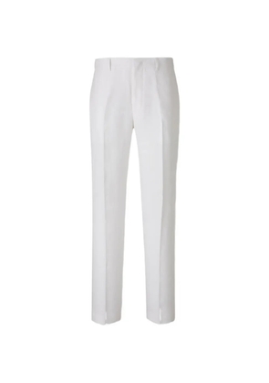 Berwich Lucano belt-loops trousers - White